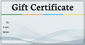 Gift Certificate Template Business 01