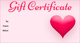 Gift Certificate Template Valentines 03